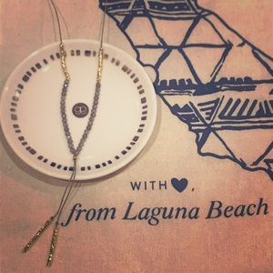 EUC! gorjana Labradorite Power Gemstone Versatile Necklace